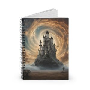 IS_0337 Fantasy Castle Spiral Notebook