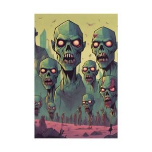 IS_3028 Zombie Rolled Posters