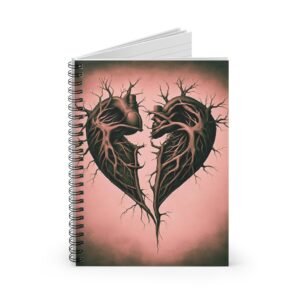 IS_3276 Heartbreak Ruled Notebook