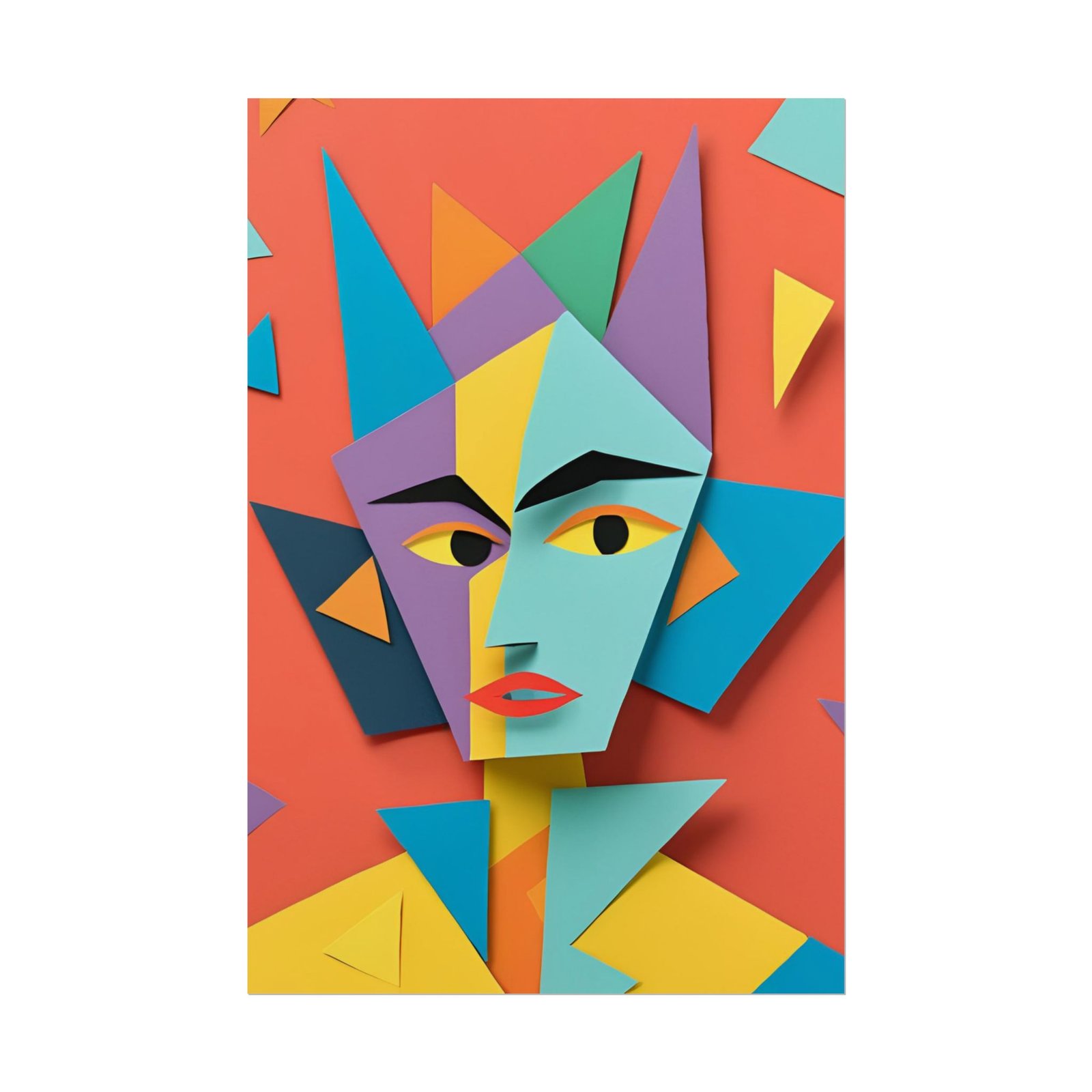 Alien Cubism Rolled Posters IS_3420