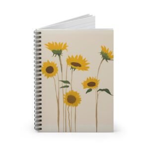 Sunflower Spiral Notebook - IS_4300