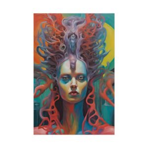 Alien Abstract Rolled Posters IS_0383