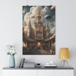 IS_0079 Fantasy Castle Giclée Art Print