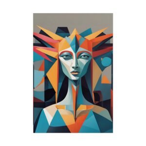 Alien Queen Cubism Rolled Posters IS_3401