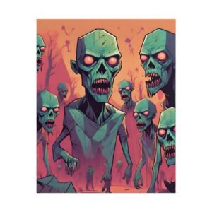 IS_3031 Zombie Rolled Posters