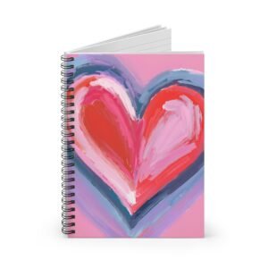 Heart Spiral Notebook - IS_3633