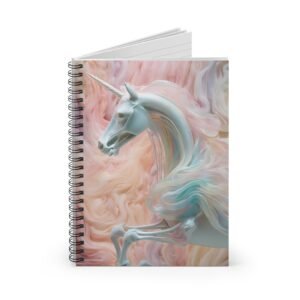 IS_4833 Magical Unicorn Spiral Notebook