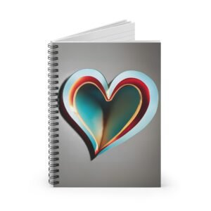 Heart Spiral Notebook - IS_3730