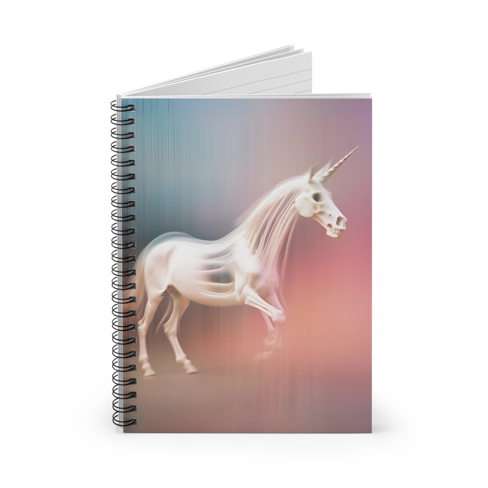 IS_4834 Whimsical Unicorn Spiral Notebook - Image 2