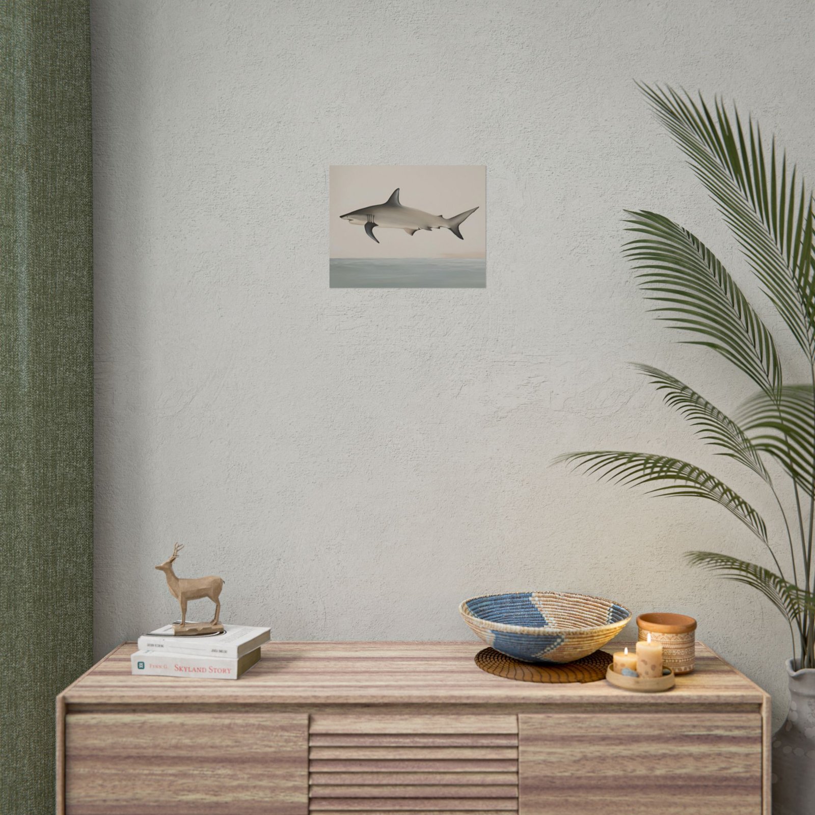 IS_4471 Majestic Shark Rolled Poster - Perfect for Ocean Lovers & Decor - Image 7