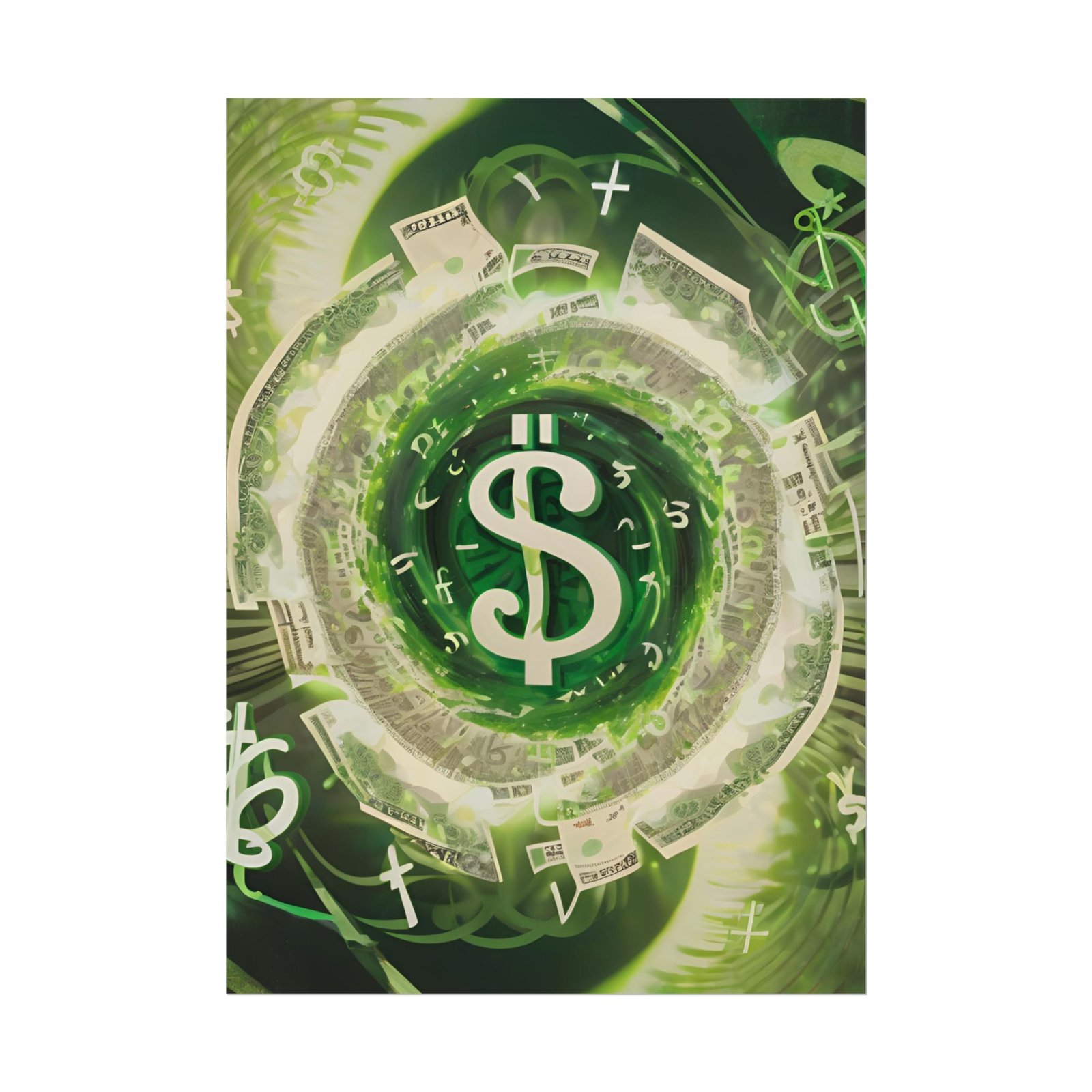 Conceptual Money Rolled Posters IS_3375 - Image 5
