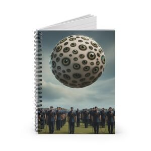 IS_5218 Futuristic Spiral Notebook