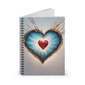 Heart Spiral Notebook - IS_3708