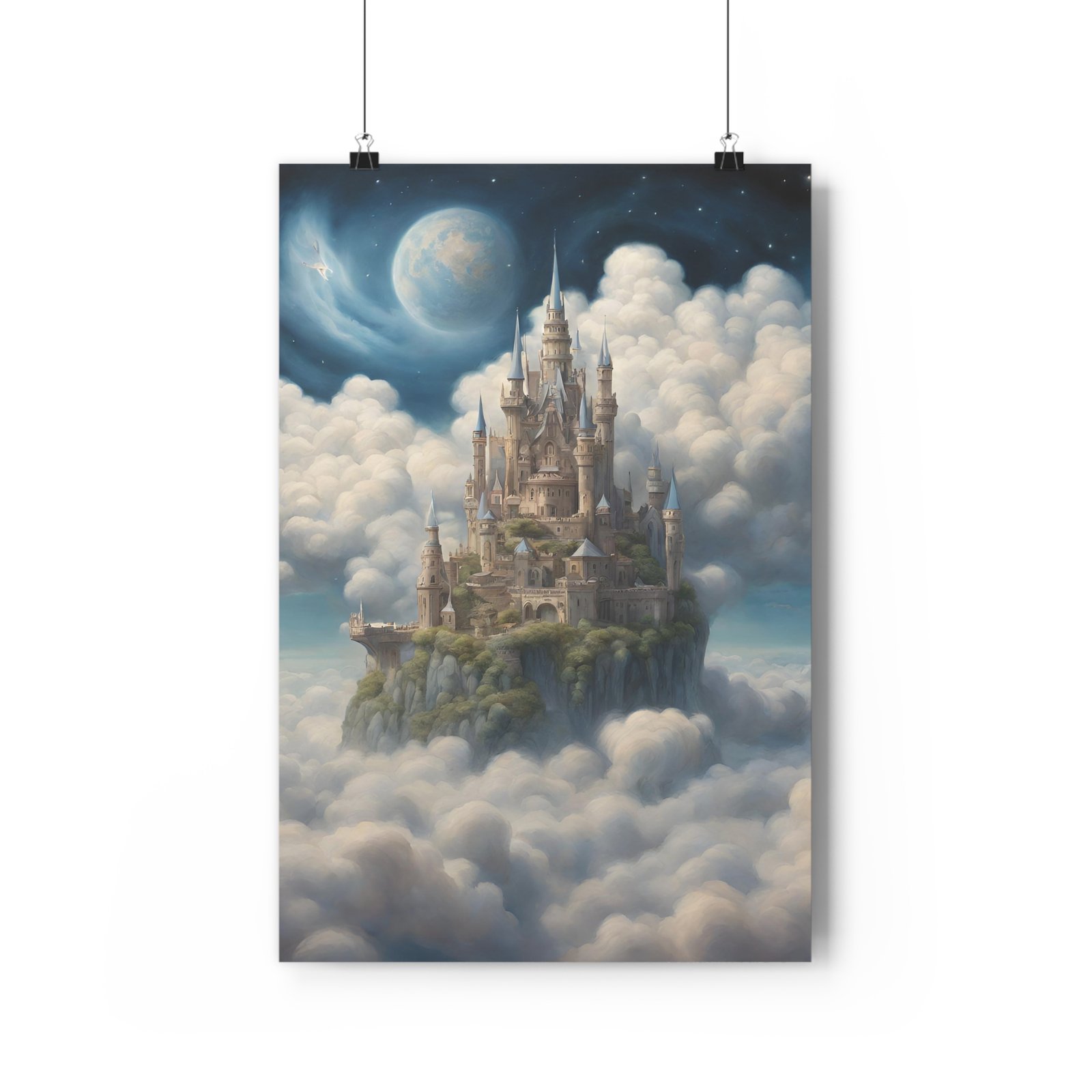 IS_0341 Cloud Castle Giclée Art Print - Image 5