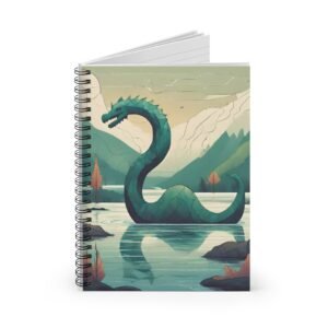 IS_3066 Geometrical Lock Ness Spiral Notebook
