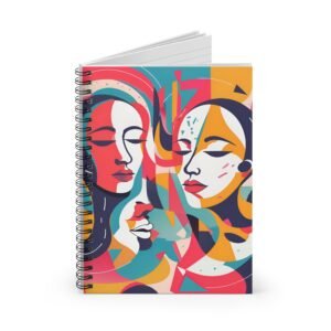 Expressionlist Faces Spiral Notebook IS_3860