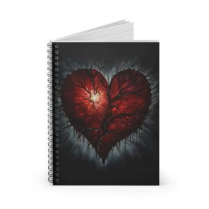 Heart Spiral Notebook - IS_3468