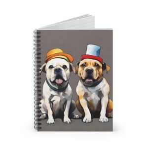 Portrait Dogs Spiral Notebook IS_677