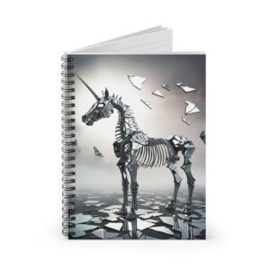 Mystical Unicorn Spiral Notebook
