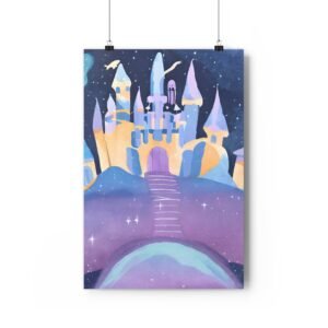 IS_0279 Whimsical Castle Giclée Art Print