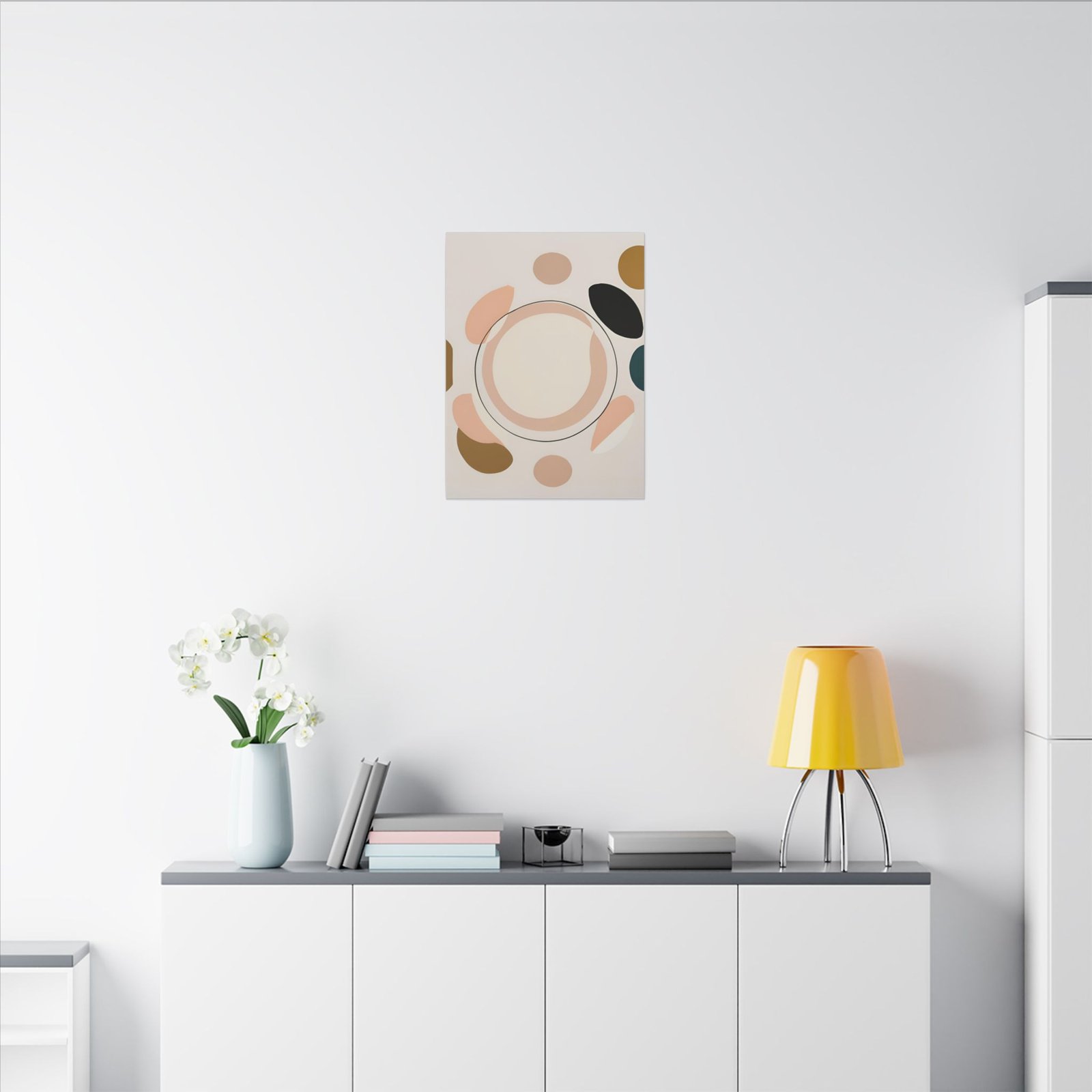 IS_4413 Abstract Art Canvas Print - Modern Home Décor for Minimalist Interiors - Image 12