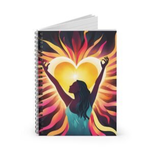 Heart Spiral Notebook - IS_3561