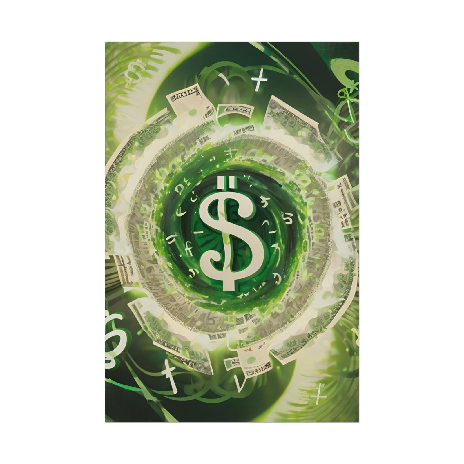 Conceptual Money Rolled Posters IS_3375 - Image 2