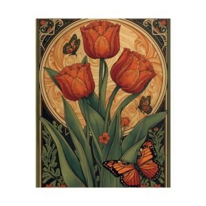 IS_6261 Botanical Art Rolled Posters