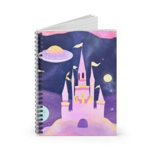 IS_0290 Fantasy Castle Spiral Notebook