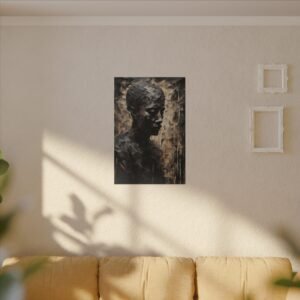 IS_3926 Abstract Portrait Canvas Art - Matte Stretched Wall Decor