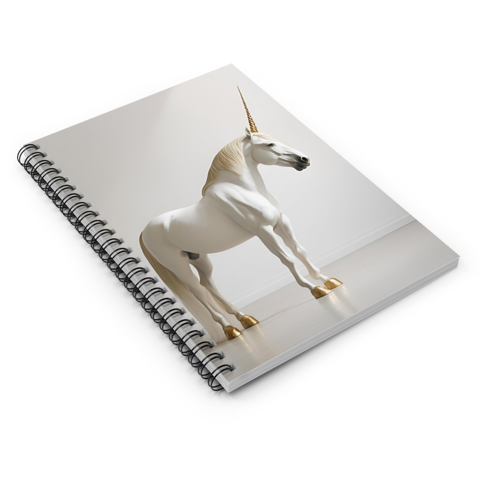 IS_4465 Magical Unicorn Spiral Notebook - Ruled Line for Creativity & Inspiration - Image 3