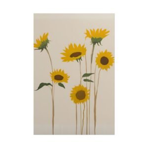 Sunflower Rolled Posters - Brighten Your Space with Floral Art IS_4300