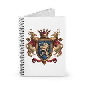 IS_1294 Animal Crest Spiral Notebook
