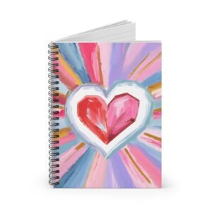 Heart Spiral Notebook - IS_3760