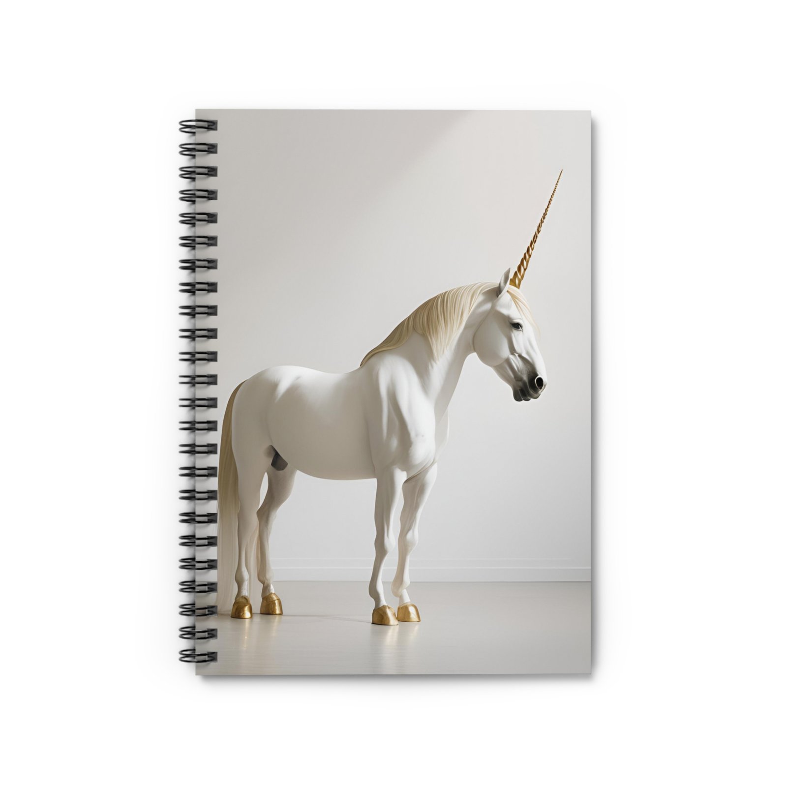 IS_4465 Magical Unicorn Spiral Notebook - Ruled Line for Creativity & Inspiration - Image 2