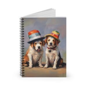 Portrait Dogs Spiral Notebook IS_638