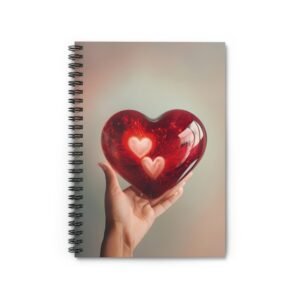 Heart Spiral Notebook - IS_3585