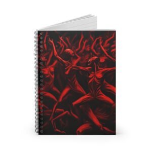 Expressionists Ritual Spiral Notebook IS_3877