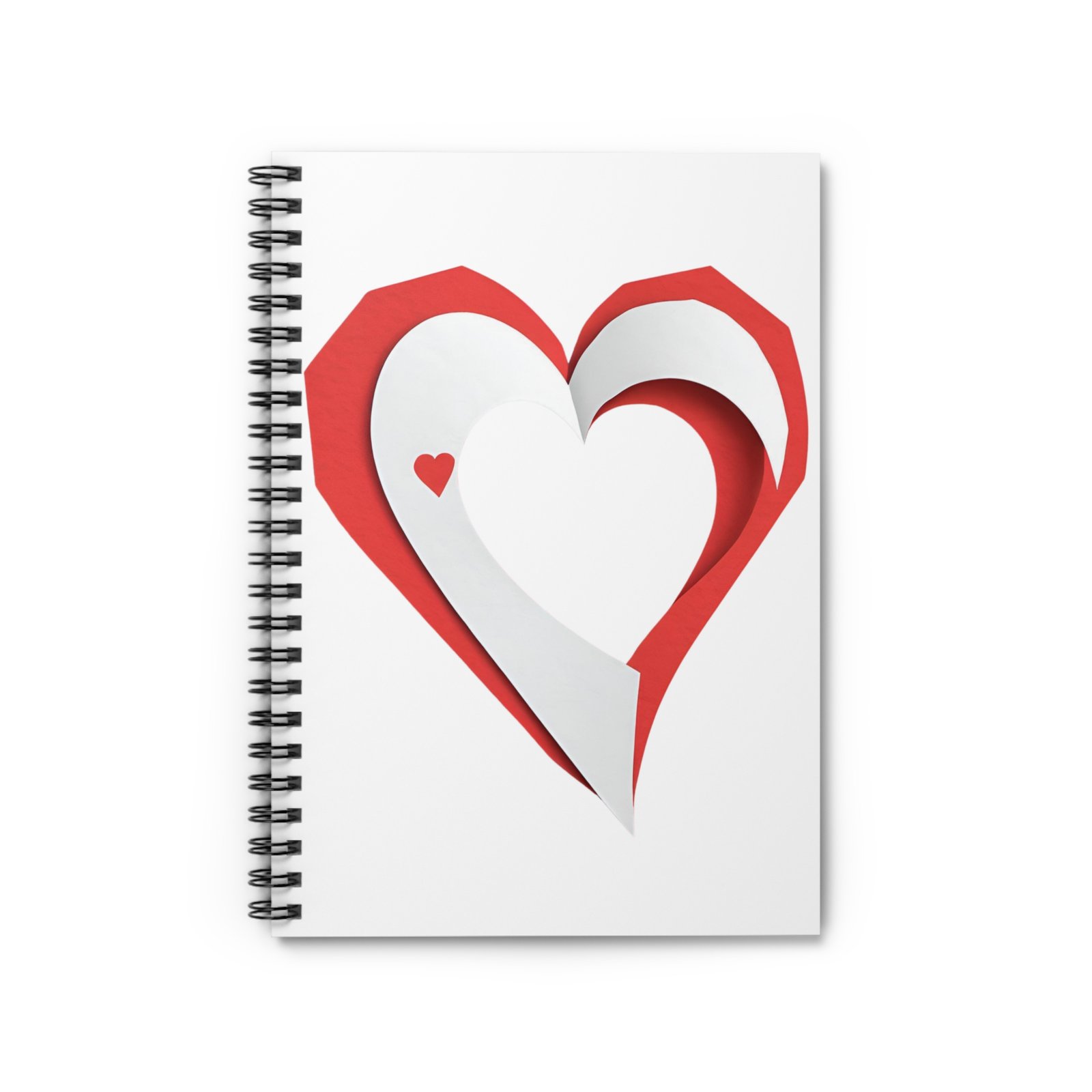 Heart Spiral Notebook - IS_3828 - Image 2