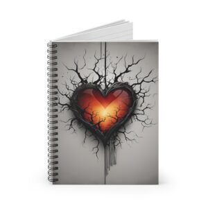 Heart Spiral Notebook - IS_3805
