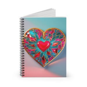 Heart Spiral Notebook - IS_3786