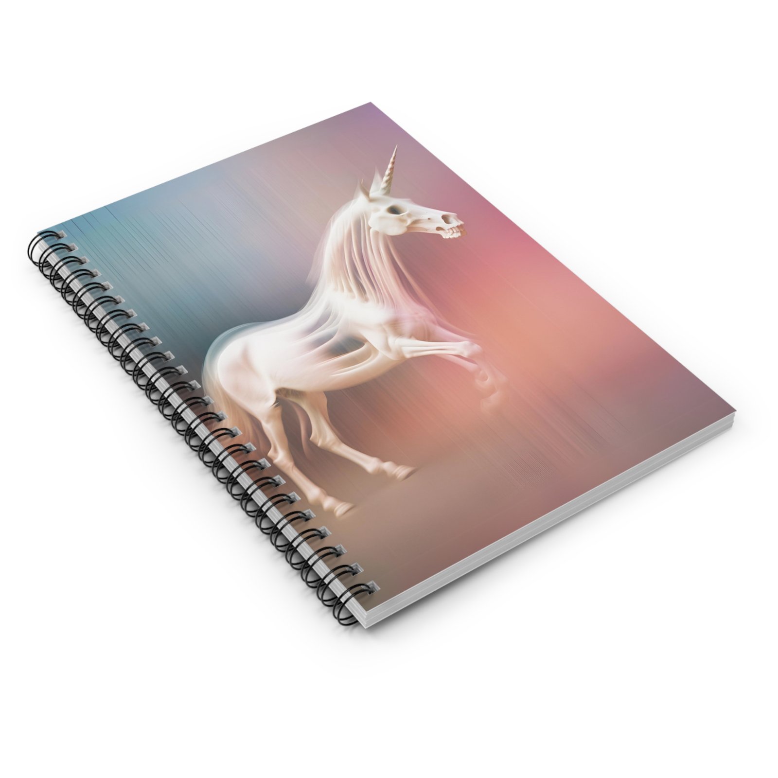 IS_4834 Whimsical Unicorn Spiral Notebook - Image 3