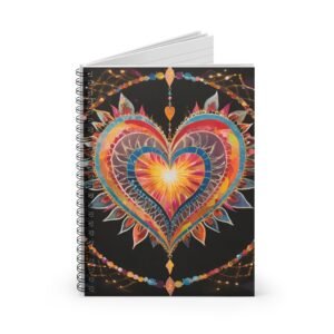 Heart Spiral Notebook - IS_3619