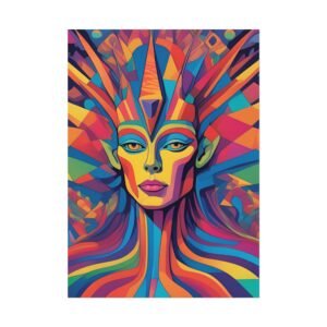 Alien Queen Psychedelic Rolled Posters IS_3842