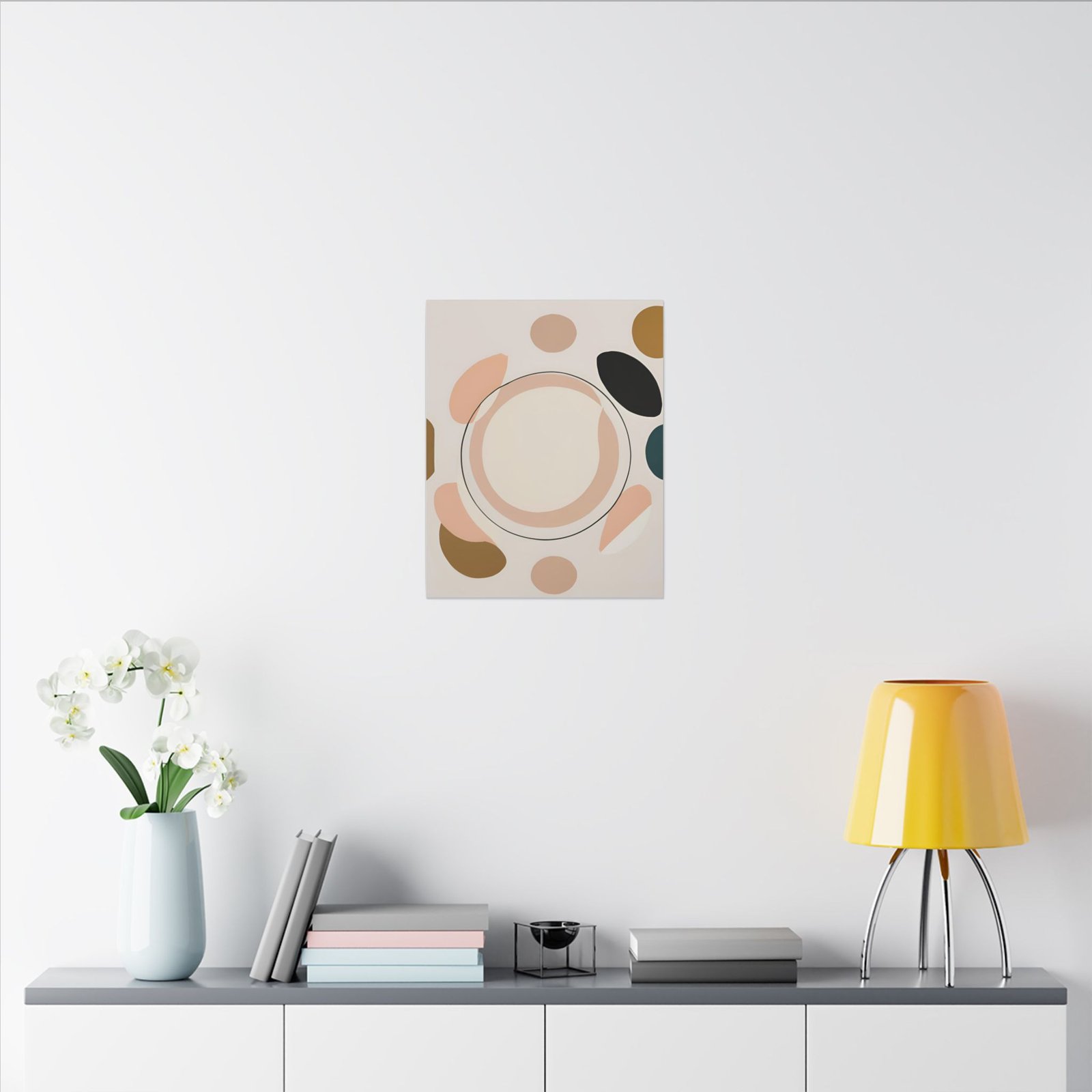 IS_4413 Abstract Art Canvas Print - Modern Home Décor for Minimalist Interiors - Image 10