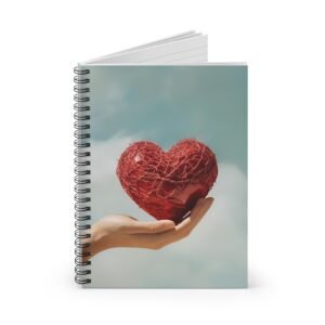 Heart Spiral Notebook - IS_3579