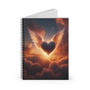 Heart Spiral Notebook - IS_3656