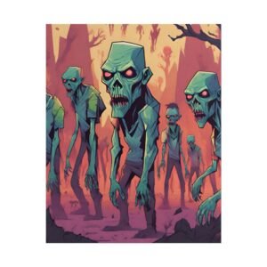 IS_3033 Zombie Rolled Posters