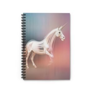 IS_4834 Whimsical Unicorn Spiral Notebook