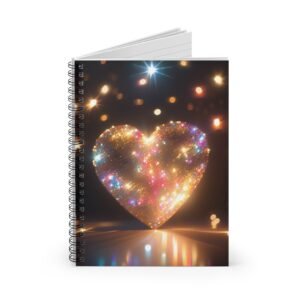 Heart Spiral Notebook - IS_3474